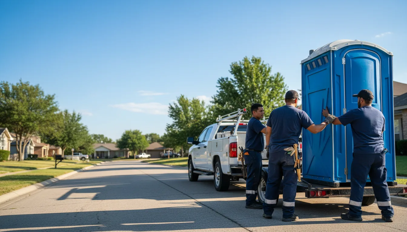 Portable Toilet Rental in Plevna, KS near me